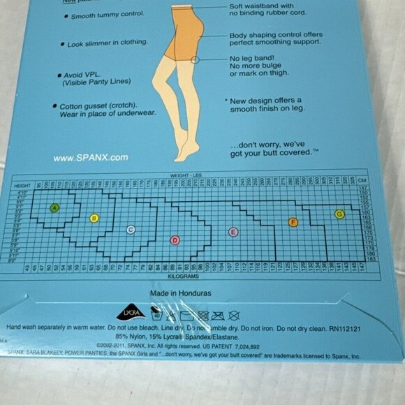 Spanx Higher Power Brief High Waisted Power Panty Size A Coco 8522 - Picture 10 of 12